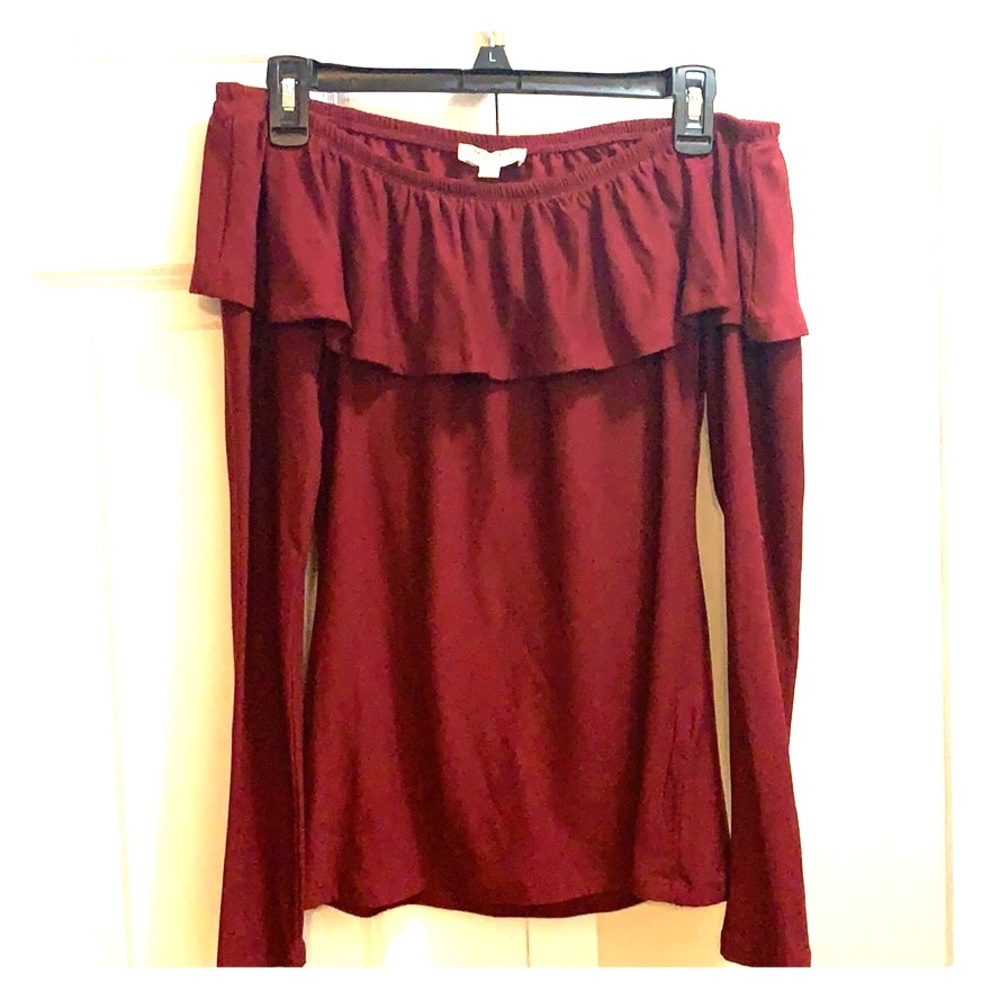 Off the shoulder shirt